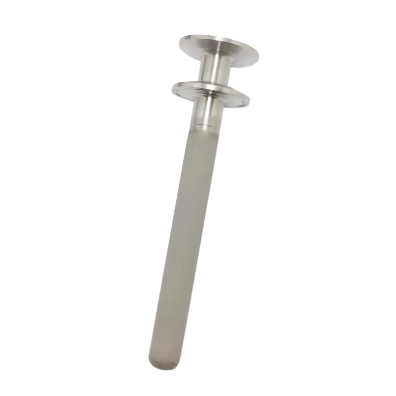 QiiMii Stainless Steel Double 15 TriClamp Diffusion Stone 2 Micron Aeration Stone Carbonation Stone with 15 Tir Clamp CO2 inlet 6 Length 15 Tri Clamp - Image 3