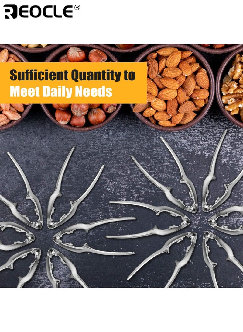 REOCLE 4 PCS Crab Leg Crackers and Tools Shellfish Crab Claw Seafood Lobster Cracker Set Multi-Purpose Nut Crackers for Crab Legs Easy to Use Durable Ideal for Seafood Lovers Home Dinners Parties - Image 4