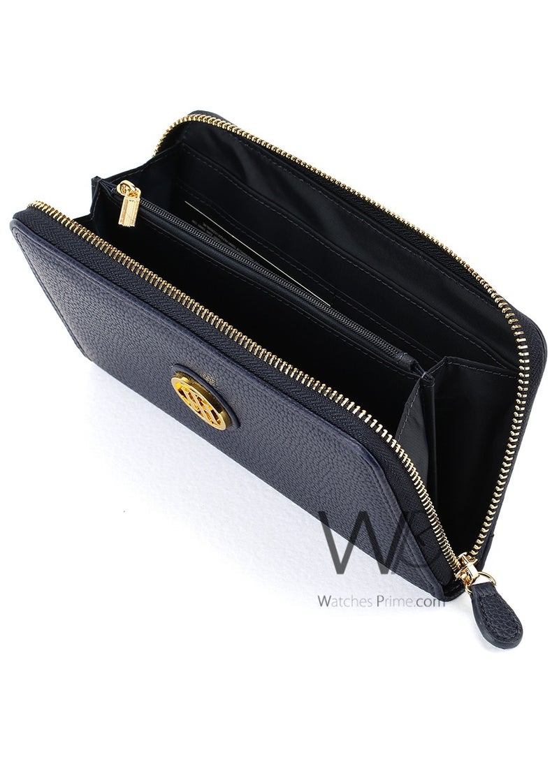 Tommy Hilfiger Plus Tommy Hilfiger with TH Tommy logo Navy blue wallet for women - Image 3