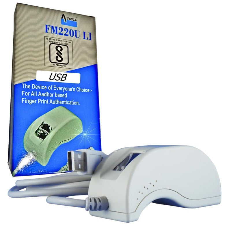 ACCESS ماسح بصمات الأصابع USB FM220U L1 - Image 1