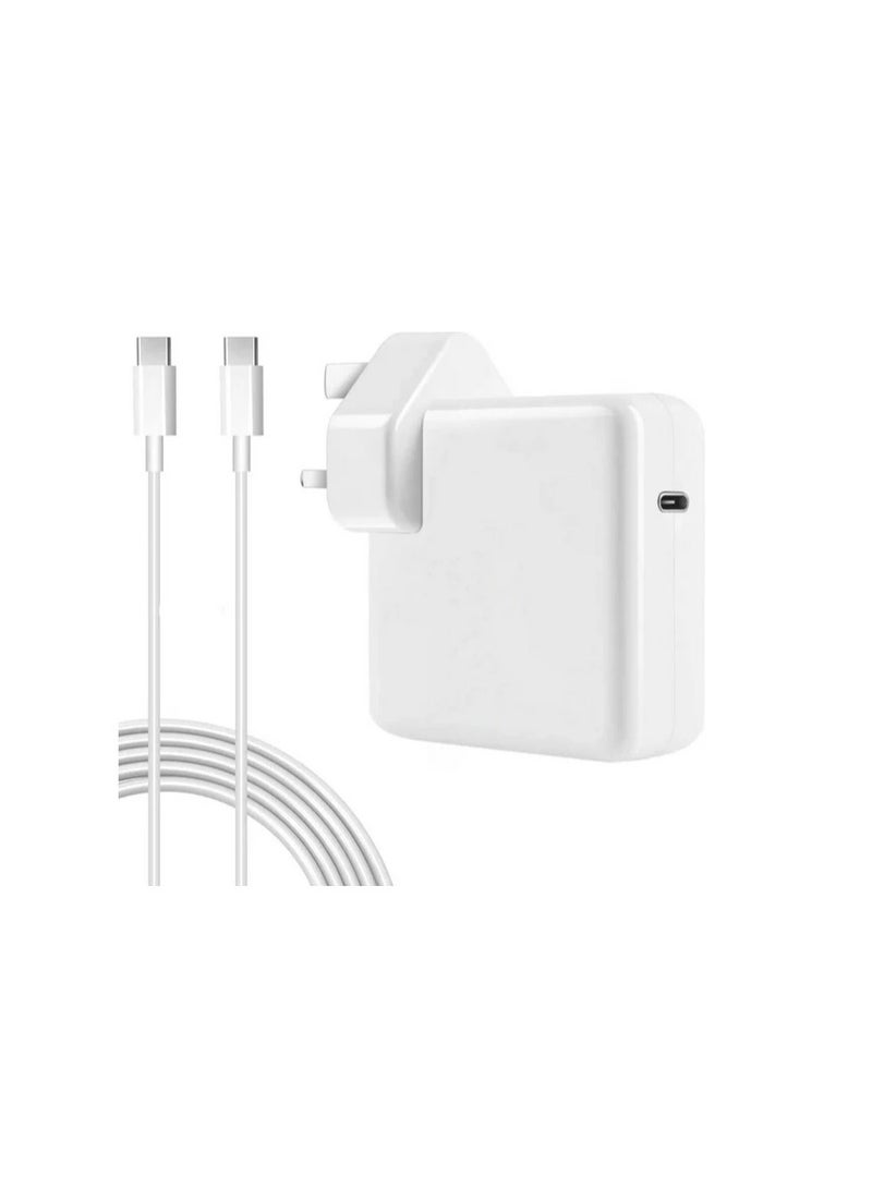 Terabyte Type C Wall Plug Power Adaptor Pd Charger Replacement 61W With 200Cm Cable For Macbook - Image 2