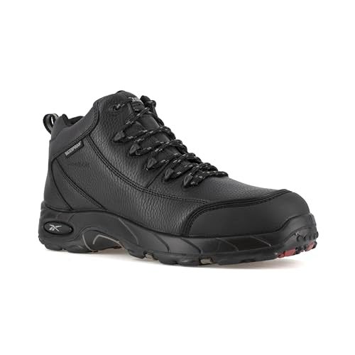 Reebok mens Tiahawk Safety Toe Waterproof Sport Work Industrial Construction Boot, Black, 9 US - Image 1