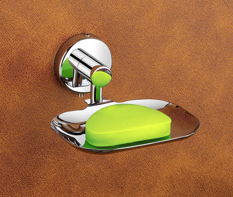 iSTAR Stainless Steel 304 Grade Bathroom Soap Holder/Soap Stand/Soap Dish for Bathroom/Bathroom Accessories Multicolor (Single, Silver) Stand - Image 1