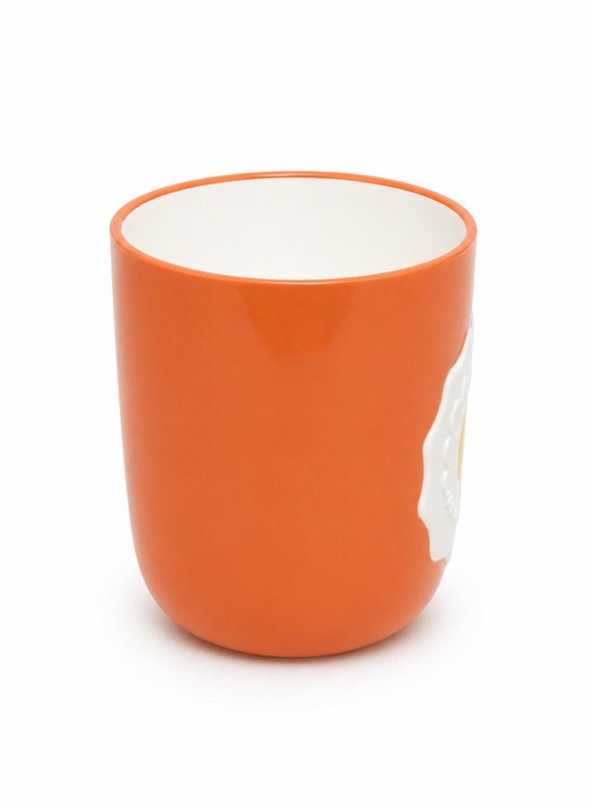 Kawaii Duckling Kids' Mug with Scalloped Handle - Image 2