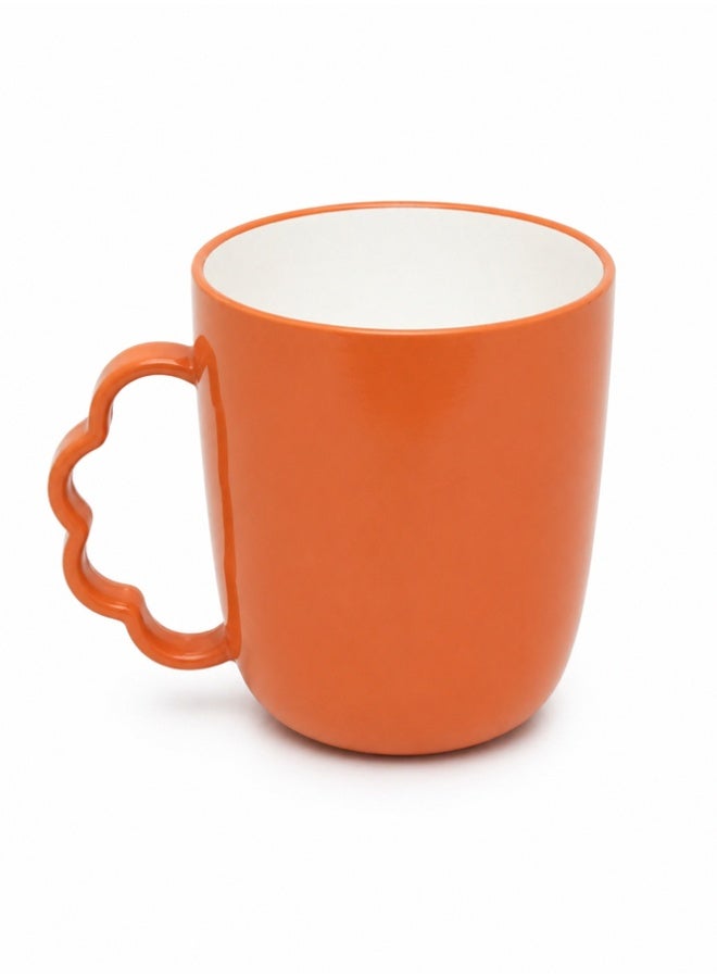 Kawaii Duckling Kids' Mug with Scalloped Handle - Image 3