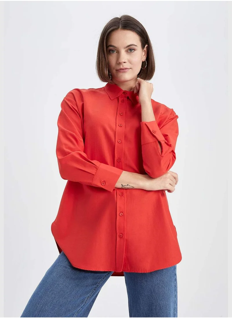 DeFacto Woman Woven Long Sleeve Tunic