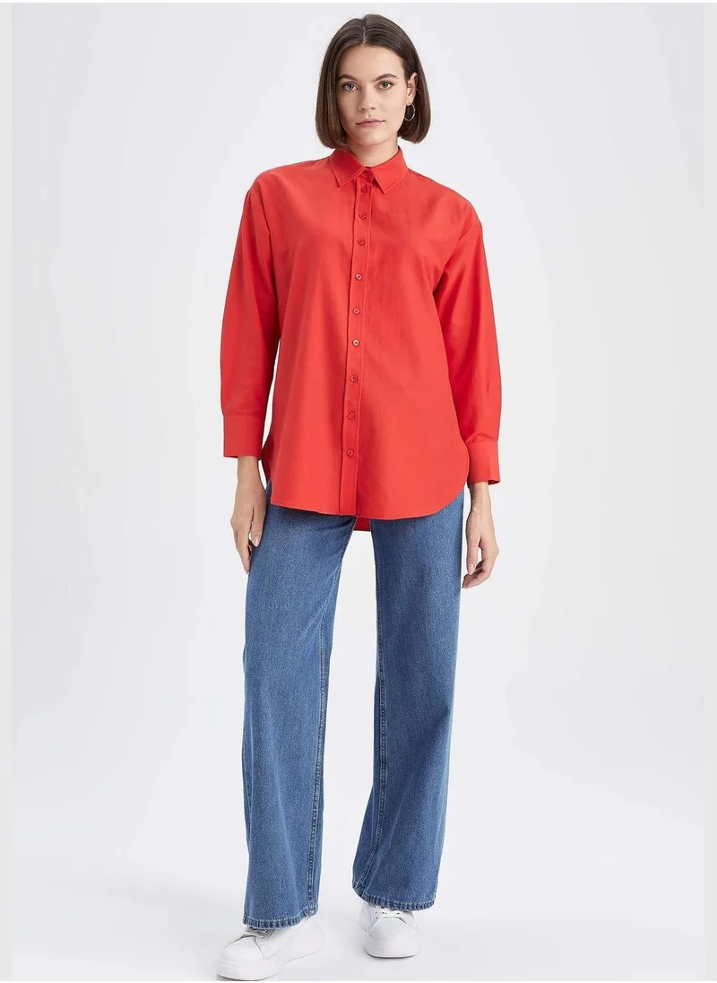 DeFacto Woman Woven Long Sleeve Tunic