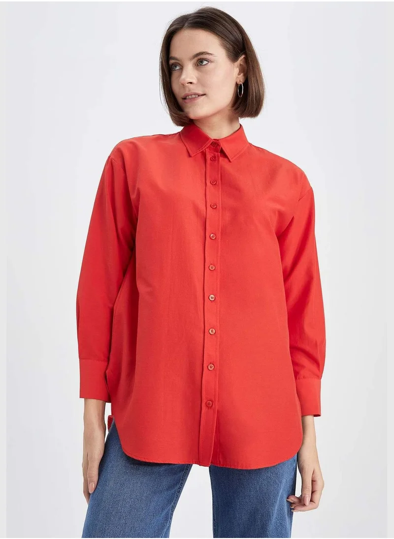 DeFacto Woman Woven Long Sleeve Tunic