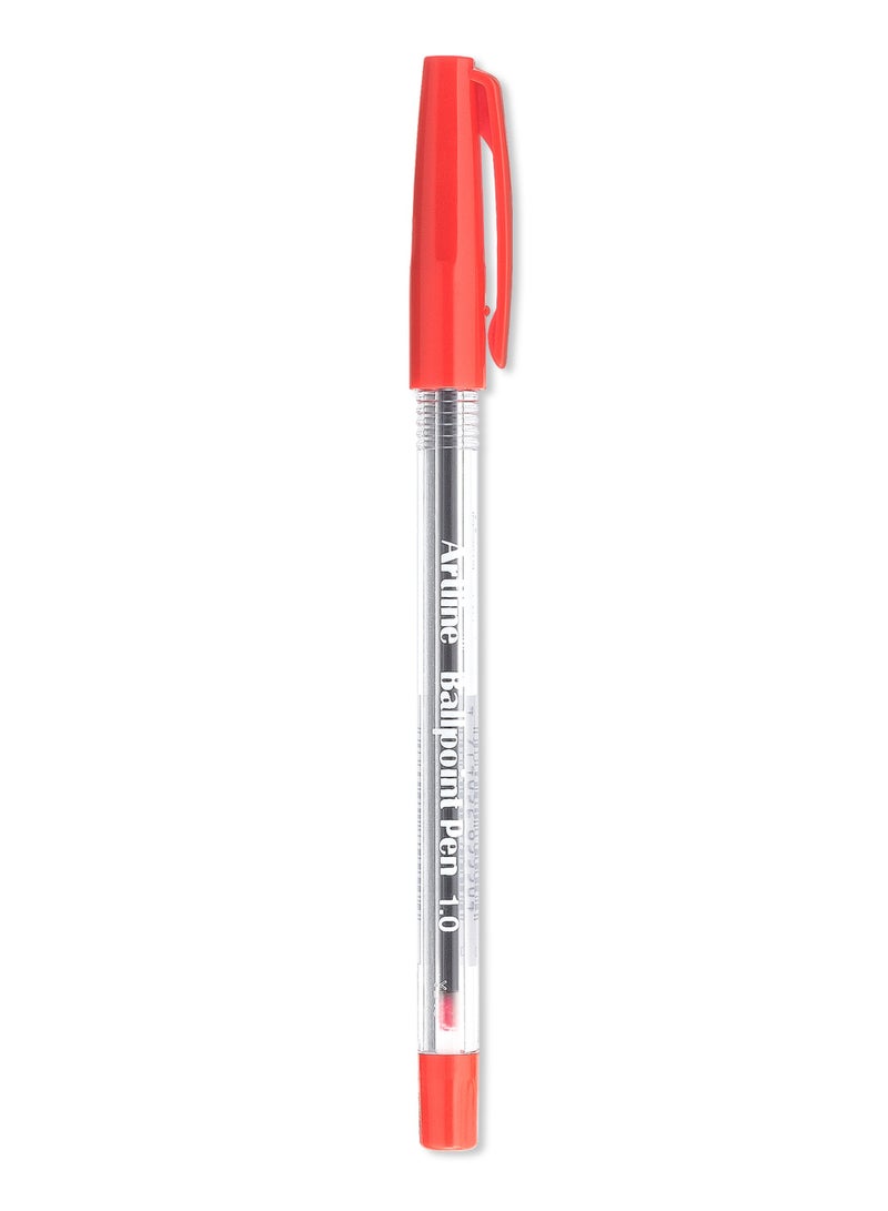 Artline Artline 50 Pieces 8210 Ballpoint Pen, 1.0mm Medium, Color:Red - ARBPAM8210RE - Image 2