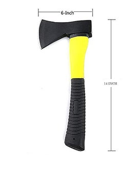 BOSS LIFE STYLE Gardening Tools Hatchet Axe Fiberglass Body Rubberized Handle Wood Cutting Axe, Camping Axe, Safety Axe 1 Kg  - Image 5
