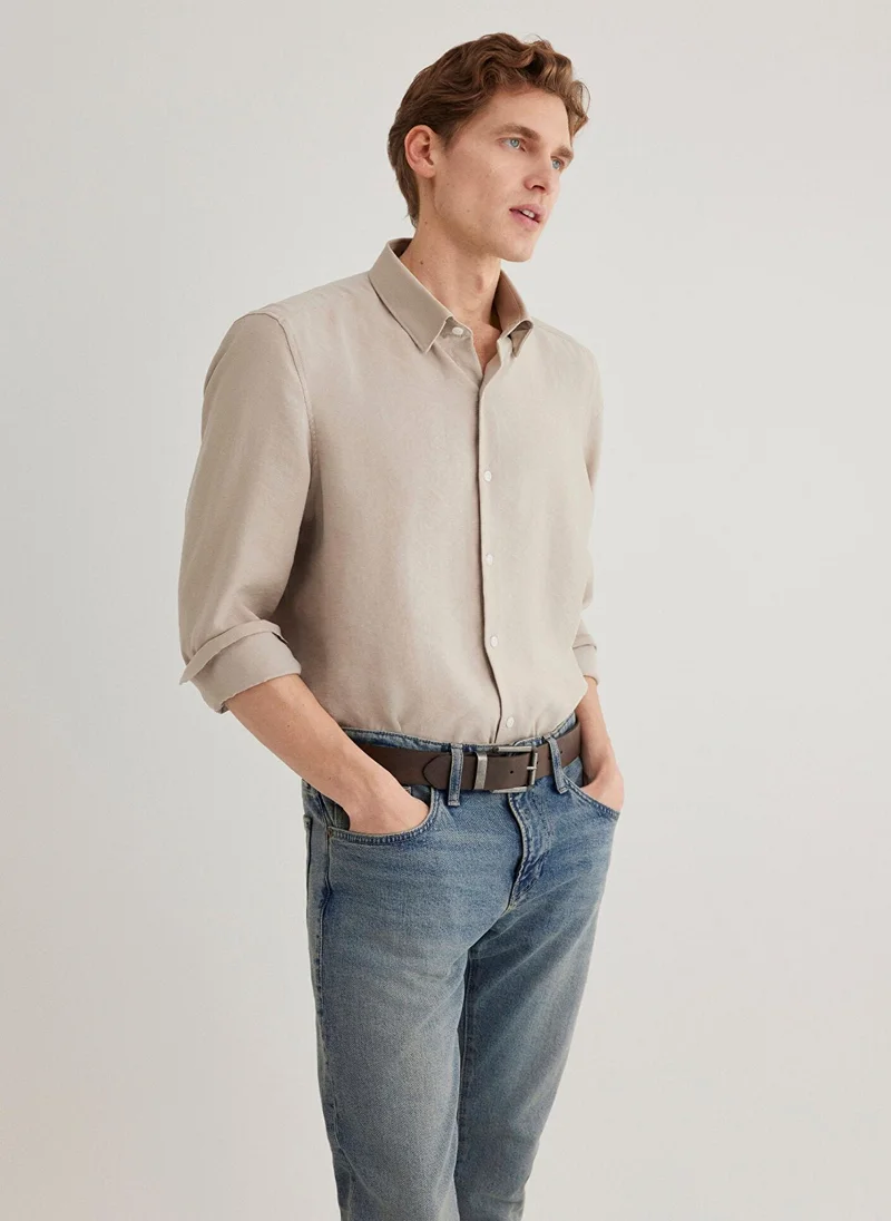 MAVI Gray Modal Shirt