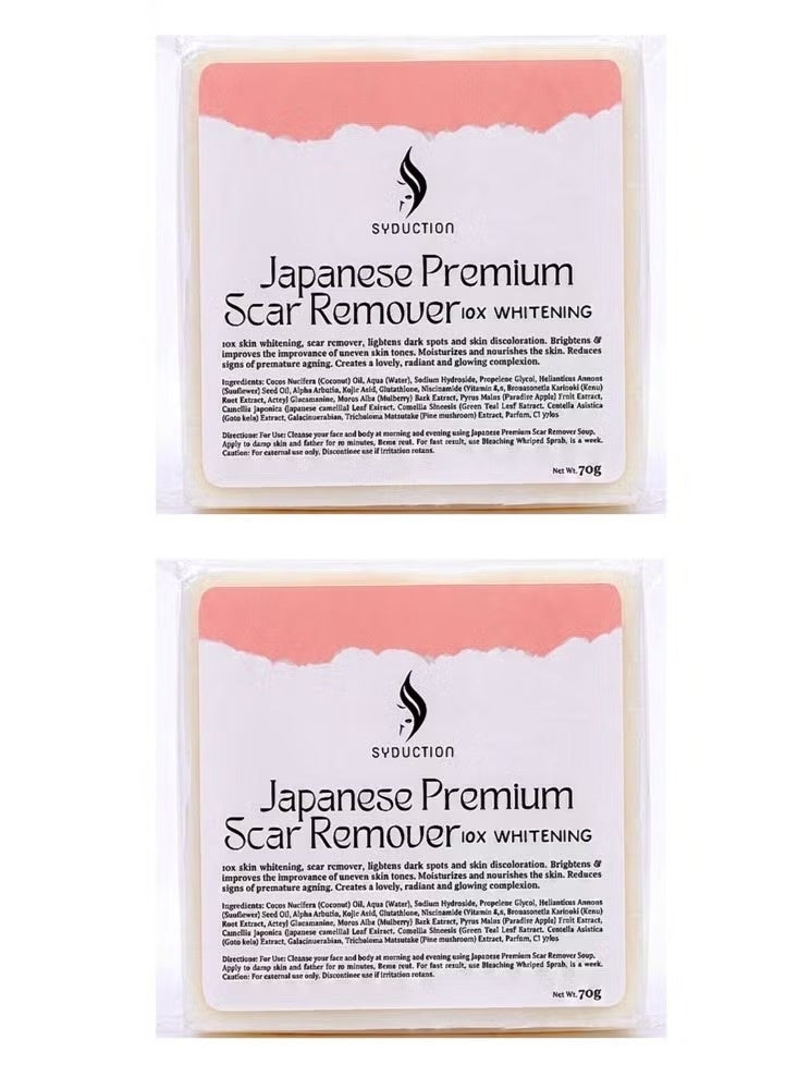 Syduction Japanese Premium Scar Remover Soap 70gm 2 Pieces