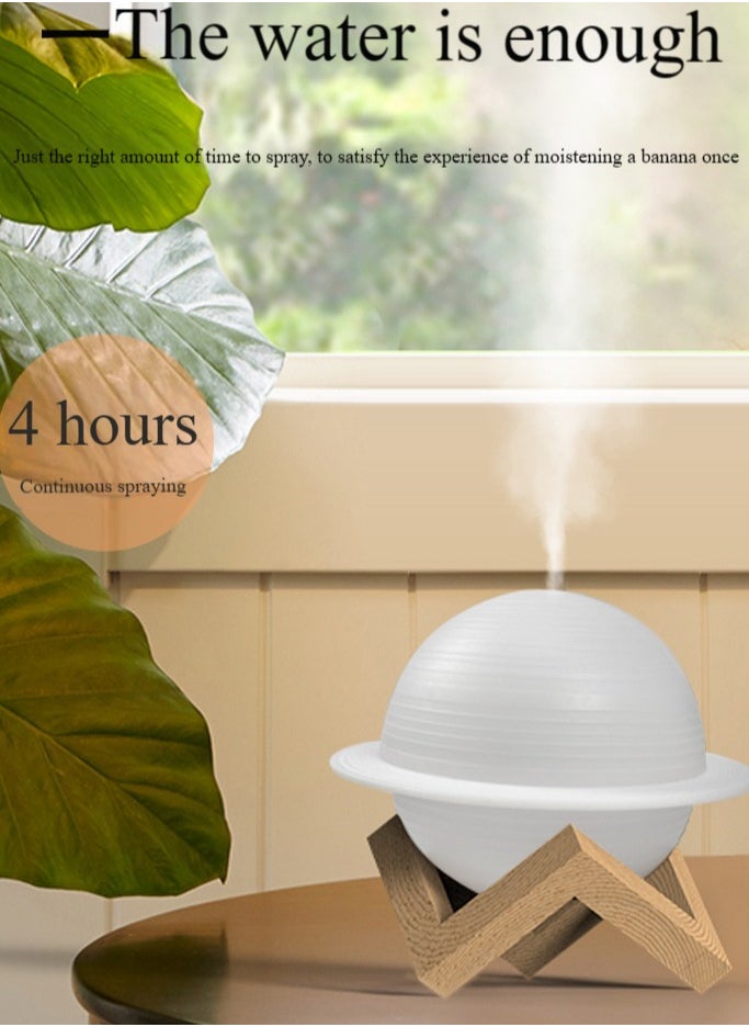 Pretocter - Moon Humidifier Night Light, Silent Humidifier, Aromatherapy Diffuser, USB Charging - Image 1