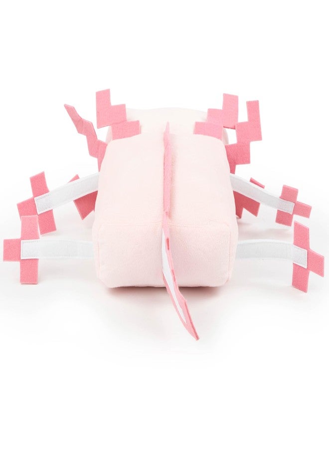 Jay Franco Minecraft Axolotl Plush Pillow Buddy - Super Soft Character Pillow - Polyester Microfiber, 18 Inches - Image 4