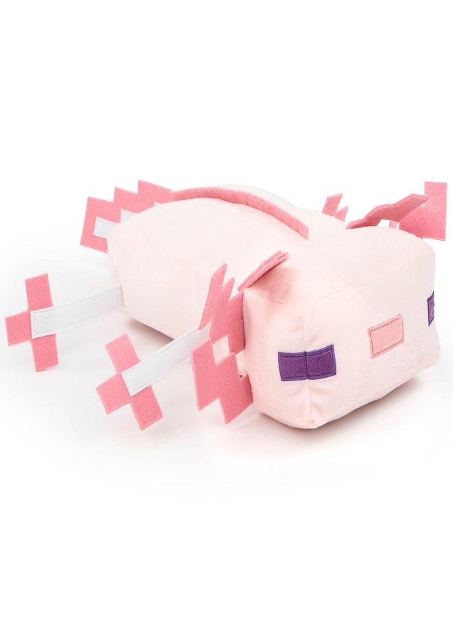 Jay Franco Minecraft Axolotl Plush Pillow Buddy - Super Soft Character Pillow - Polyester Microfiber, 18 Inches - Image 2