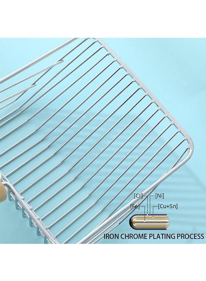 Cat Litter Scoop Metal Cat Litter Scooper Stainless Steel Cat Litter Shovel Pet Litter Cleaner Tool Cat Supplies (Silver) - Image 4