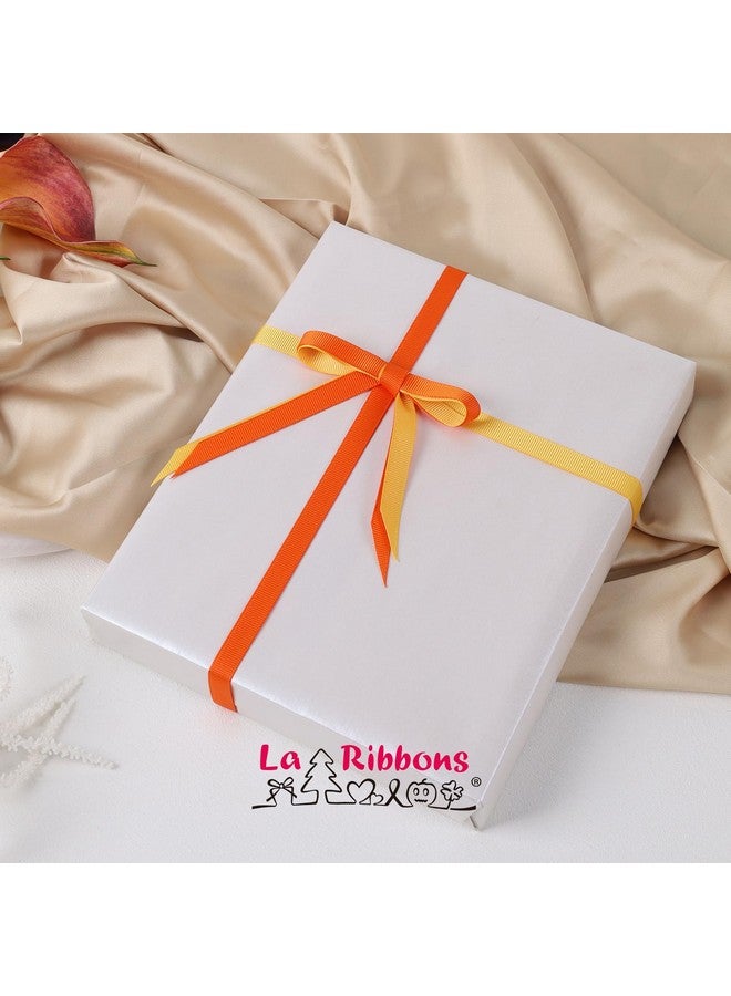 LaRibbons 3/8 Inch 100 Yard Grosgrain Ribbon Pack,10 Yd/Roll 10 Rolls Craft Ribbon for Gift Wrapping Floral Bouquets Wedding Party Decoration,Rainbow - Image 5
