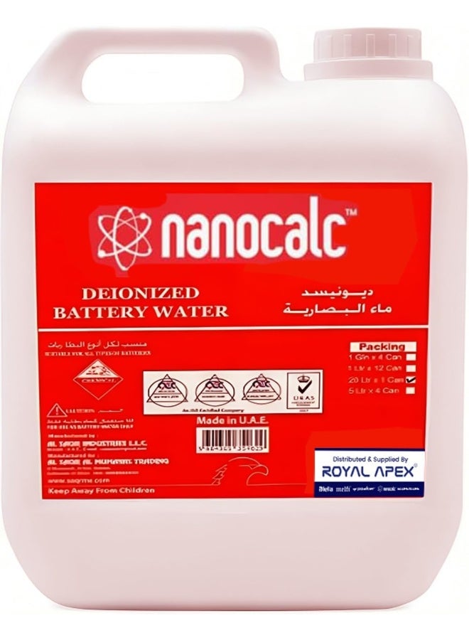 Nanocalc Deionized Battery Water -Gln