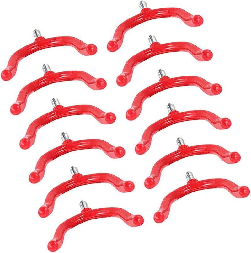 خطافات براغي ثقيلة للجراج 12 قطعة مقاومة للتآكل لحوامل التخزين متعددة الأغراض - Image 1