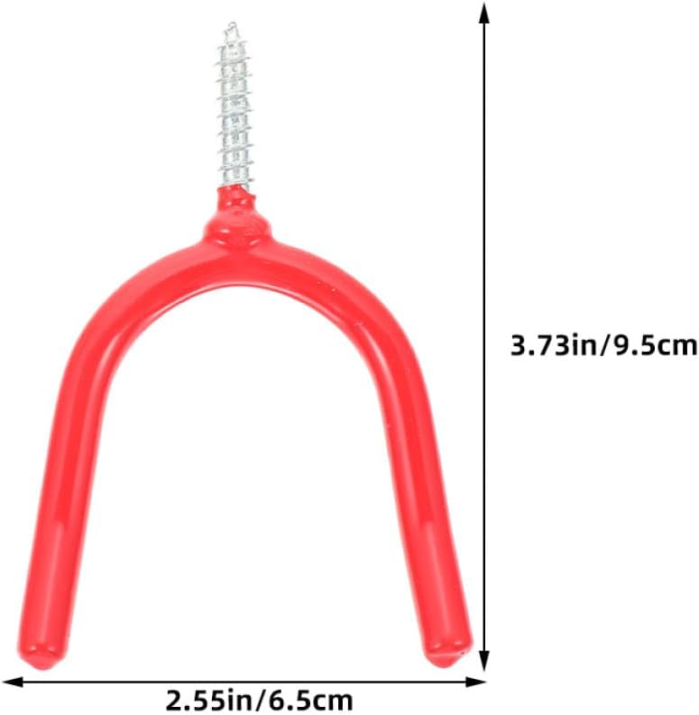 خطافات براغي ثقيلة للجراج 12 قطعة مقاومة للتآكل لحوامل التخزين متعددة الأغراض - Image 3