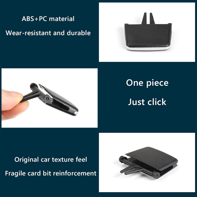 Wivplex A/C Vent Outlet Tab Clip Repair Kit - Image 4