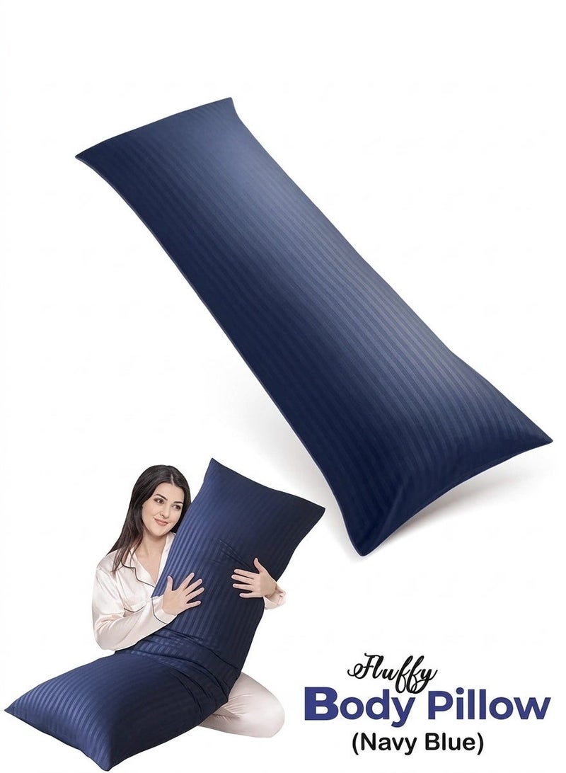 ZEESQUARE Premium Full Body Pillow for Adults 120x45 cm – Ultra Soft Pregnancy Pillow, Long Body Support Cushion for Side Sleepers, Breathable Polyester Fiber Filling with Cotton Cover, Sleeping Hug Pillow for Back, Neck & Leg Support, Multi-Color - Image 1