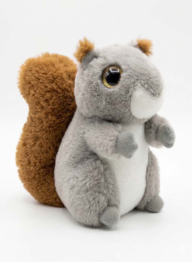 Fluffmals لعبة حيوانات محشوة فلوفمالز - سنجاب صغير 15 سم - Image 1