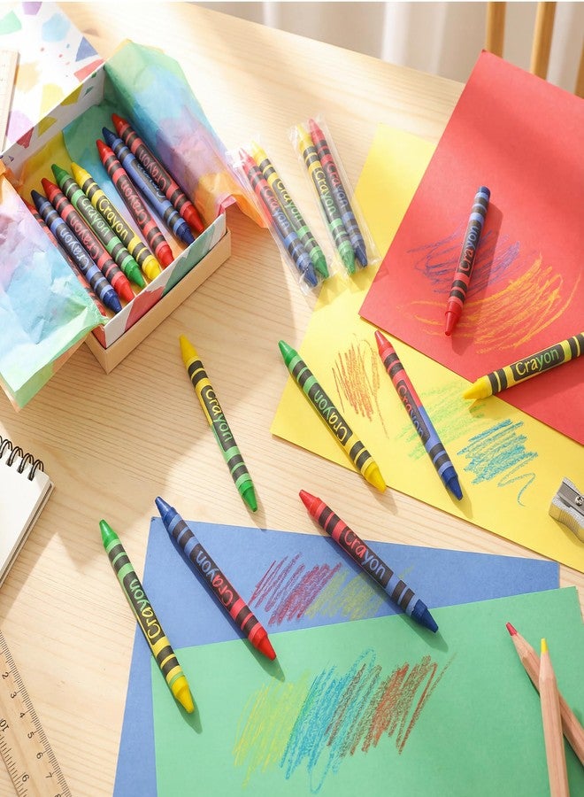 جلينمال مجموعة جلينمال من 300 قلم تلوين مزدوج الأطراف، 150 قلمًا، 4 ألوان متنوعة، أقلام تلوين غير سامة، عبوة فردية بالجملة، مثالية كهدايا للحفلات، للمطاعم، للمدارس، للمكاتب، هدايا للمعلمين، وهدايا العودة إلى المدرسة. - Image 3