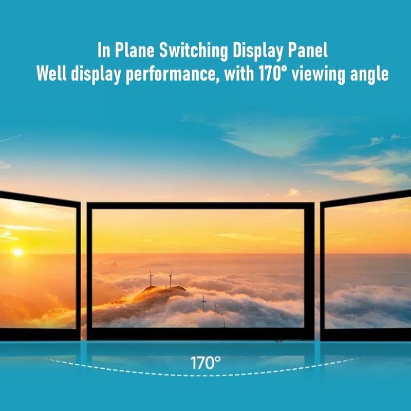 VBESTLIFE 7 Inch Touch Screen IPS DSI Display, 1024600 Resolution, 5 Point Touch Capacitive Screen, Compatible with for RPI - Image 3
