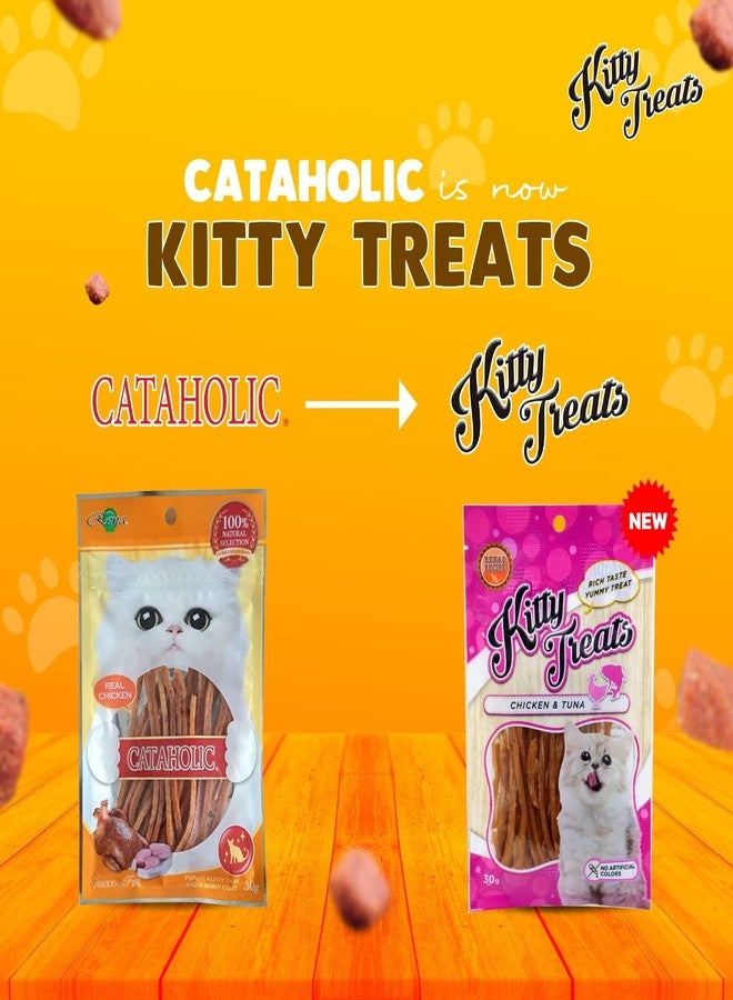 Rena Cataholic Neko Tuna & Chicken Cat Treat for Cat and Kitten (Pack of 9) - Image 2