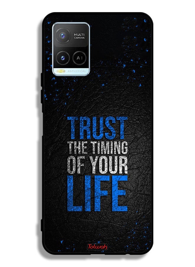 Tolwak Vivo Y21 Protective Case Cover Trust The Timing Of Your Life  - Image 2