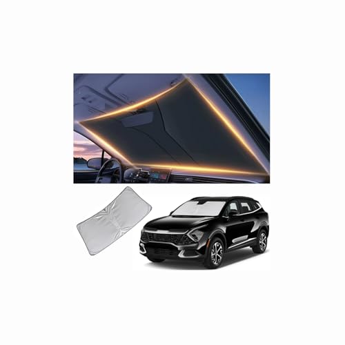LZYYQX Windshield Sun Shade for Kia Sportage Front Window Shades Cover for 2010-2025 Sportage Windshield Sun Visor Protector Car Accessories - Image 1