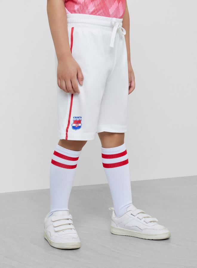 Styli Kids Croatia Print Jersey T-Shirt and Shorts FIFA Football Set - Image 5