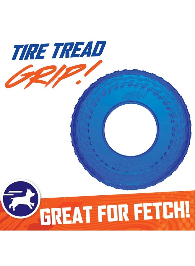 نيرف إطار نيرف دوج شفاف معزز من المطاط اللدن حراريًا مقاس ١٠ بوصات - أزرق، مناسب للسلالات المتوسطة - Image 3