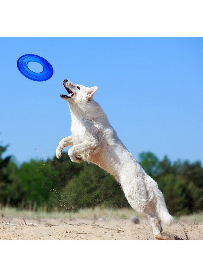 نيرف إطار نيرف دوج شفاف معزز من المطاط اللدن حراريًا مقاس ١٠ بوصات - أزرق، مناسب للسلالات المتوسطة - Image 4