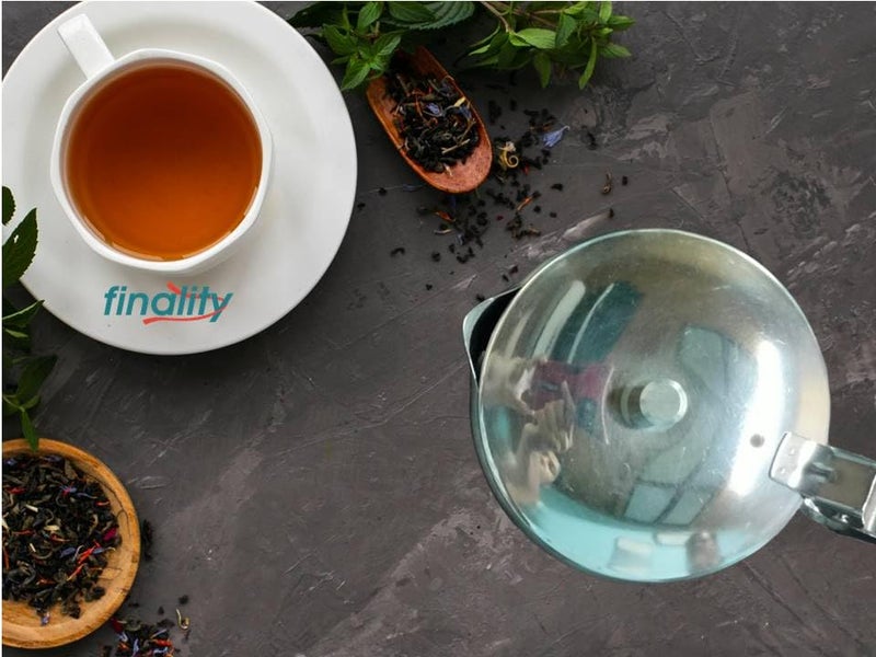 finality Stainless Steel Tea Serving Pot with Handle-Tea Coffee Kettle Medium Capacity-850ml Silver (Pack of 1) - Image 3