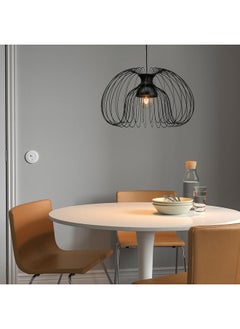 إيروريكس غطاء مصباح معلق، أسود، 52 سم  - Image 2