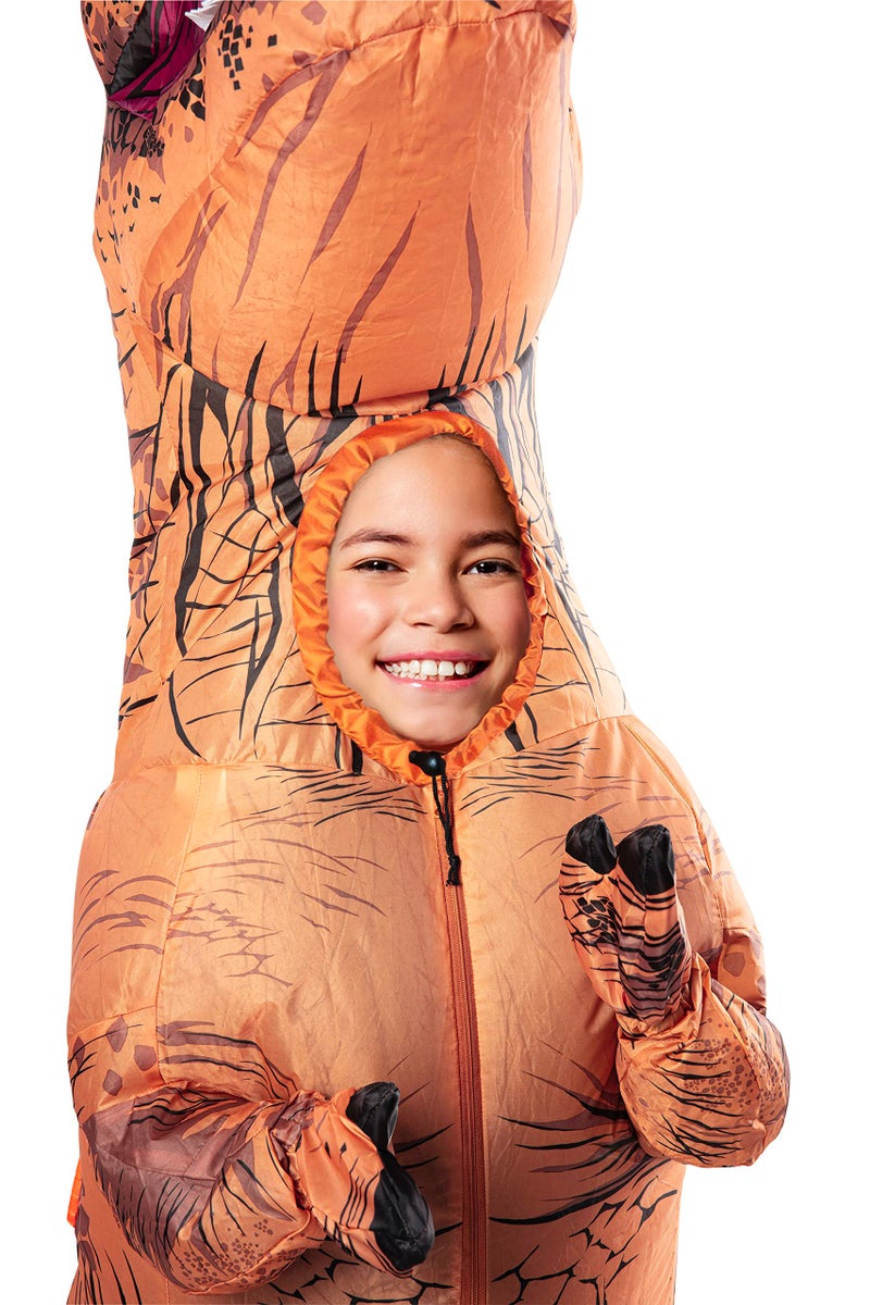 Rubies Fun Inflatable Original T-Rex Dinosaur Costume For Kids, For Themed Party and Halloween, Standard Size - Image 4