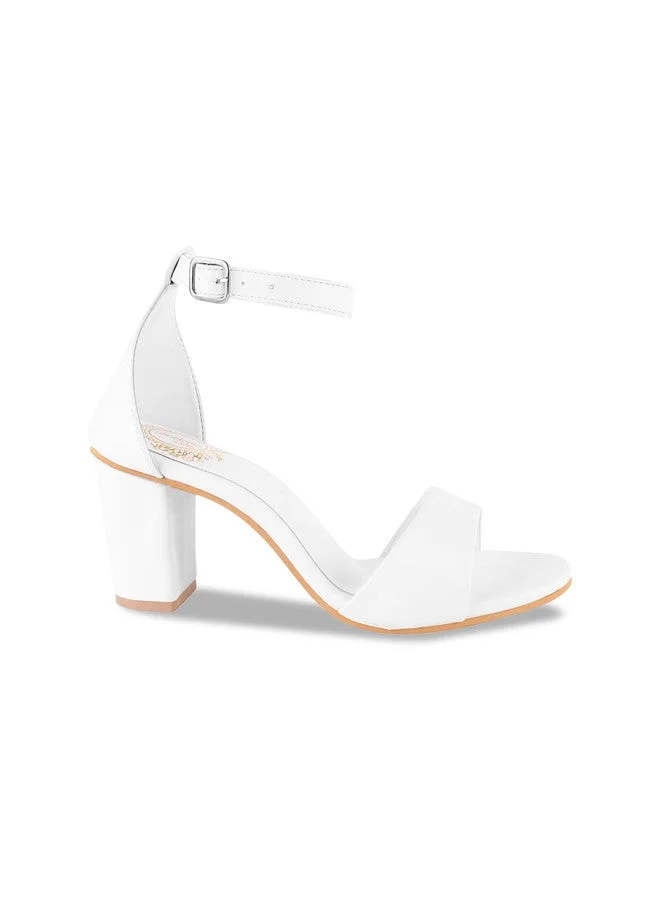 شوتوبيا Shoetopia Girls Block Heels With Ankle Loop