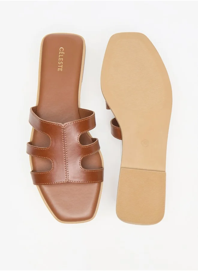 سيليست Women Slip-On Flat Sandals