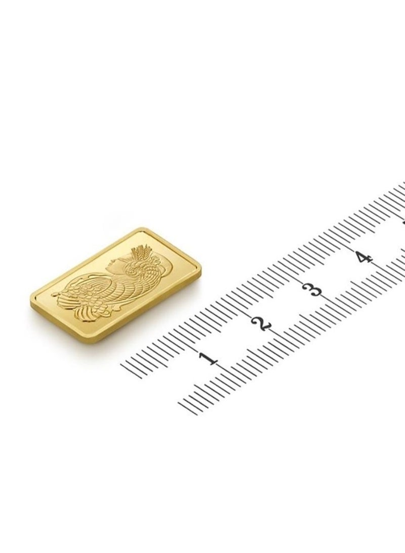 PAMP 24 carat Swiss gold bar - 5 grams - Image 4