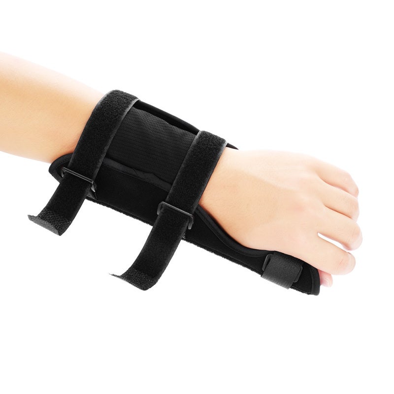 Adjustable Wrist Brace Composite Cloth Breathable Hand Support - Inner Support Bar Open Fingertips Wrist Support Brace for Daily Use Sprains Arthritis - Image 5