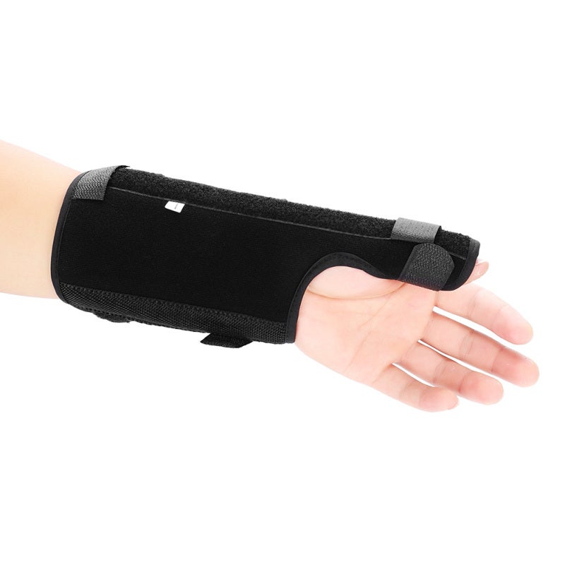 Adjustable Wrist Brace Composite Cloth Breathable Hand Support - Inner Support Bar Open Fingertips Wrist Support Brace for Daily Use Sprains Arthritis - Image 3