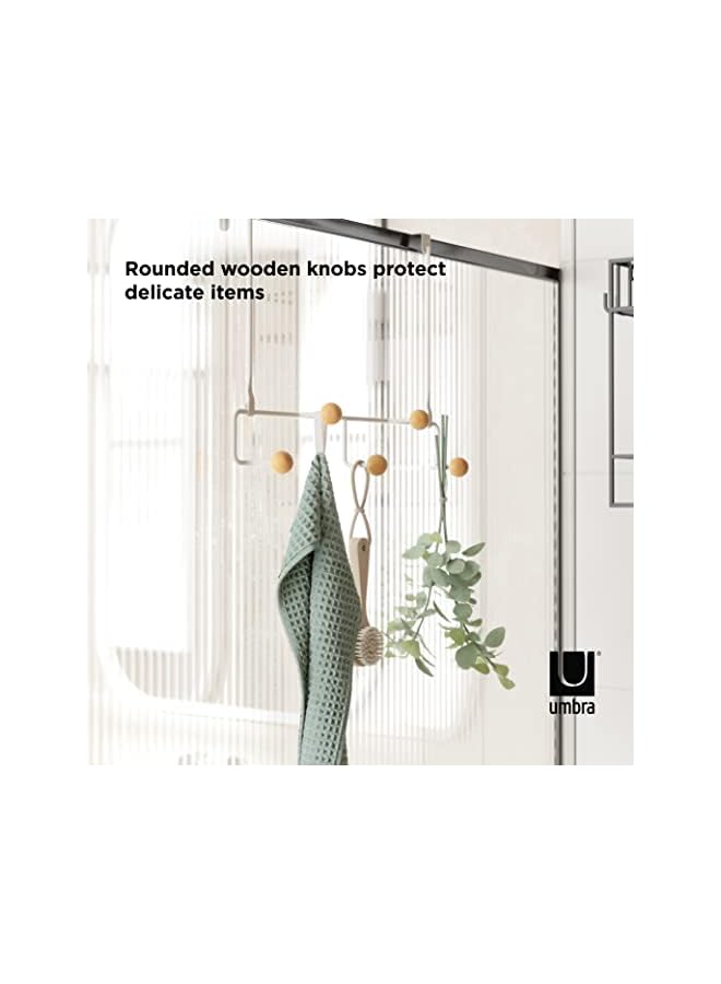 Umbra Over the Door, 5 Hooks, White - Image 5