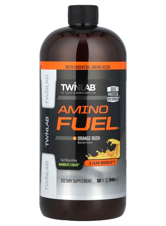 Twinlab Amino Fuel Orange Rush 32 fl oz (946 ml) - Image 1