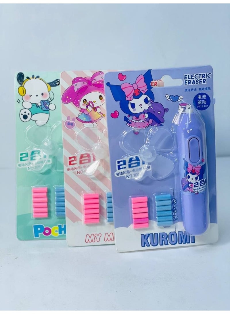 A comprehensive, extensive set of school supplies featuring attractive designs inspired by famous cartoon characters—perfect as a gift for special occasions or the back-to-school season. - Image 2