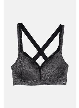 Dorina Women Non,Wired Padded Push Up Bra, Grey Melange  - Image 1