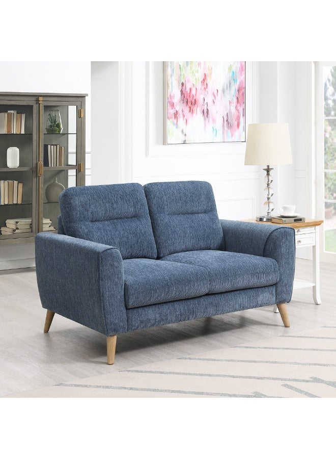 ROTAI ROTAI Anderson Loveseat 2-Seater with 2-Year Warranty | Soft Fabric Upholstery | D28 High-Density Foam | Spring Support | Pine Wood Frame | Modern Living Room Couch - Image 5