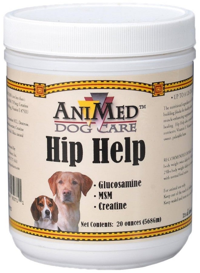 AniMed Hip Help Powder for Dogs, 20-Ounce - Image 1