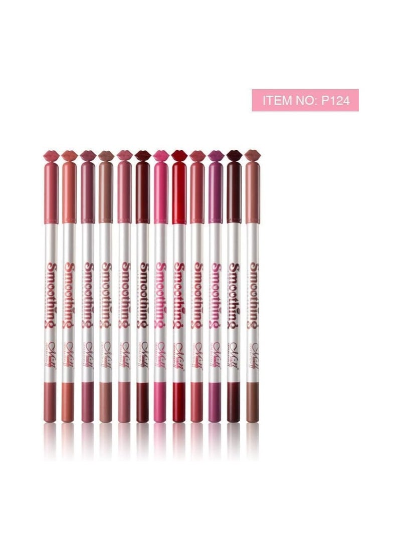 Me Now - 12 Piece Lipliner Pencil Long Lasting - Image 1